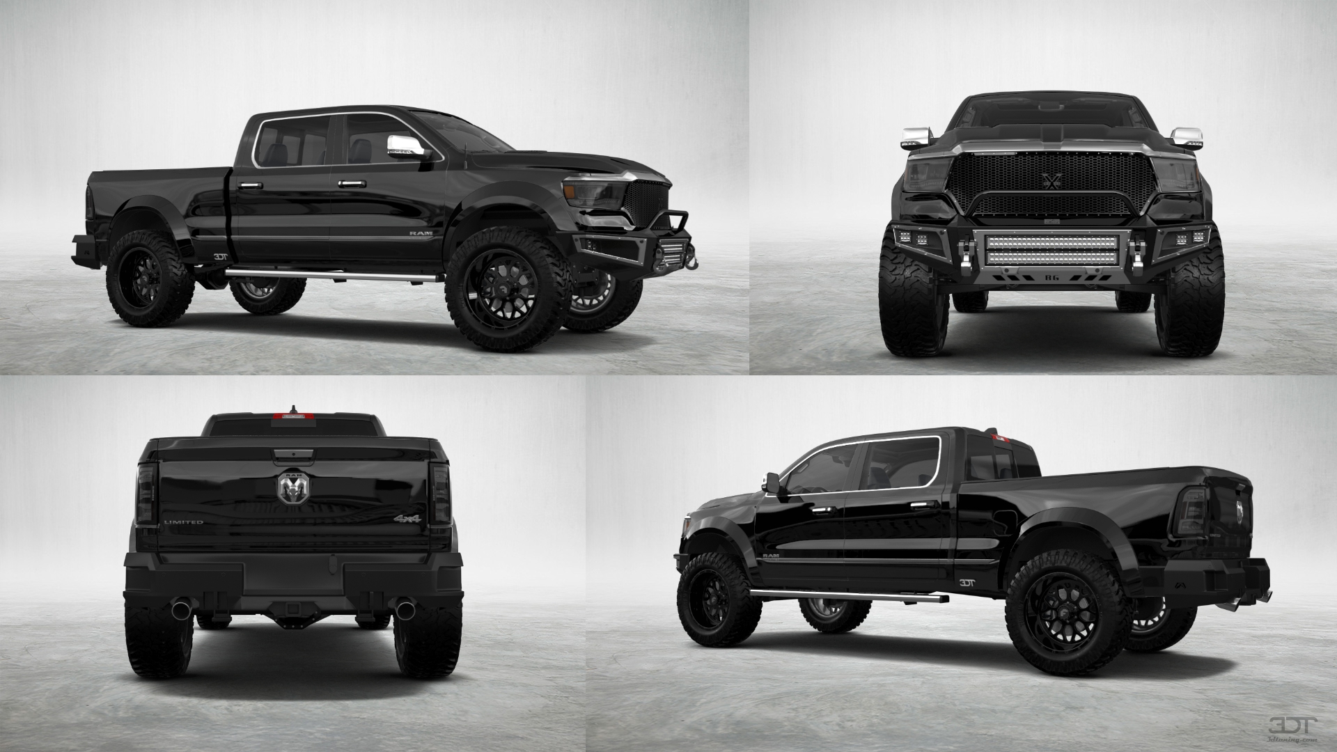 Dodge Ram 1500 Crew Cab 6.4' box 4 Door Truck 2020