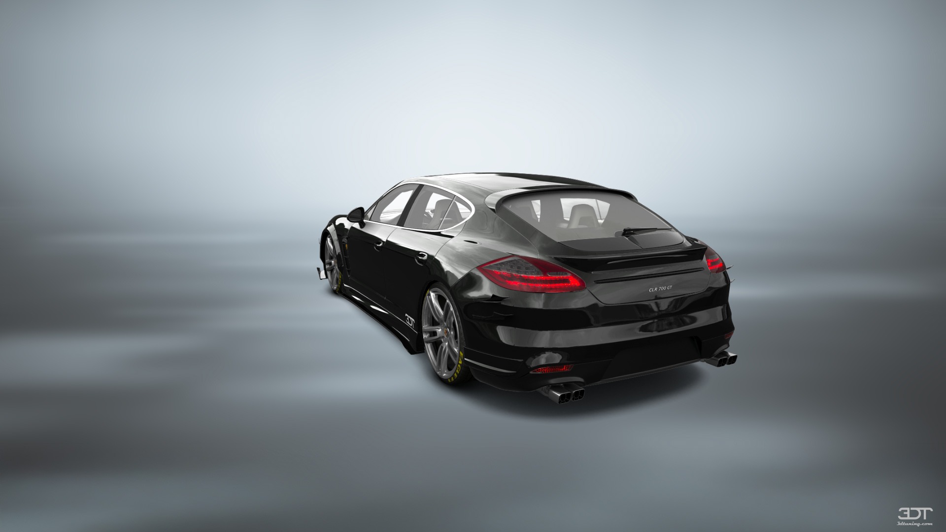 Porsche Panamera 4 door fastback saloon 2011