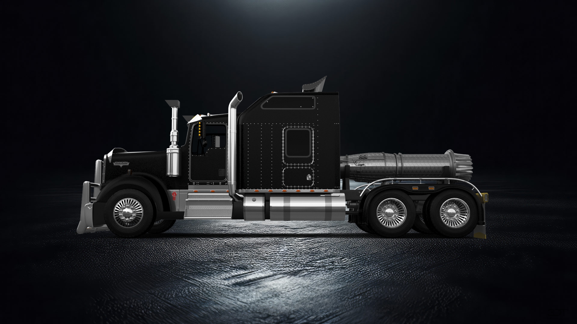 Kenworth W900 Sleeper Cab Truck 2015