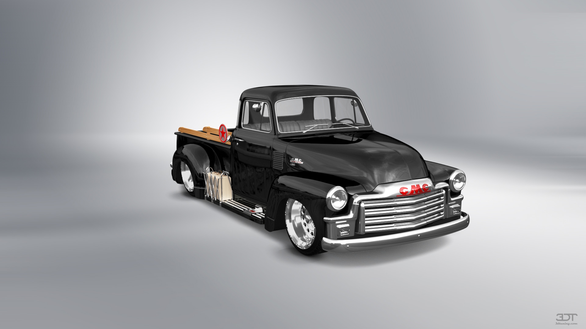 GMC 100 Stepside 2 Door pickup truck 1954 tuning