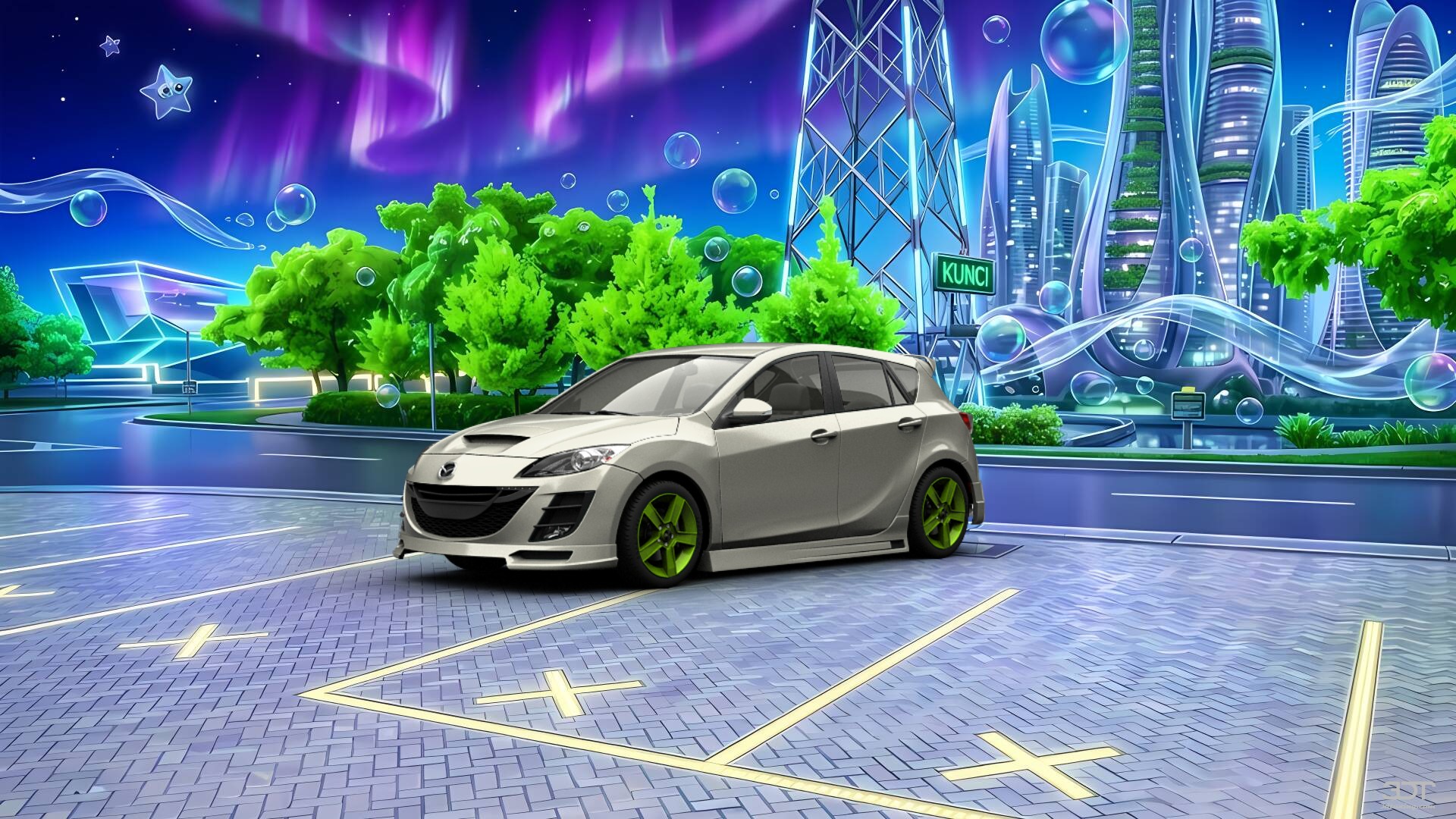 Mazda 3 5 Door Hatchback 2008 tuning