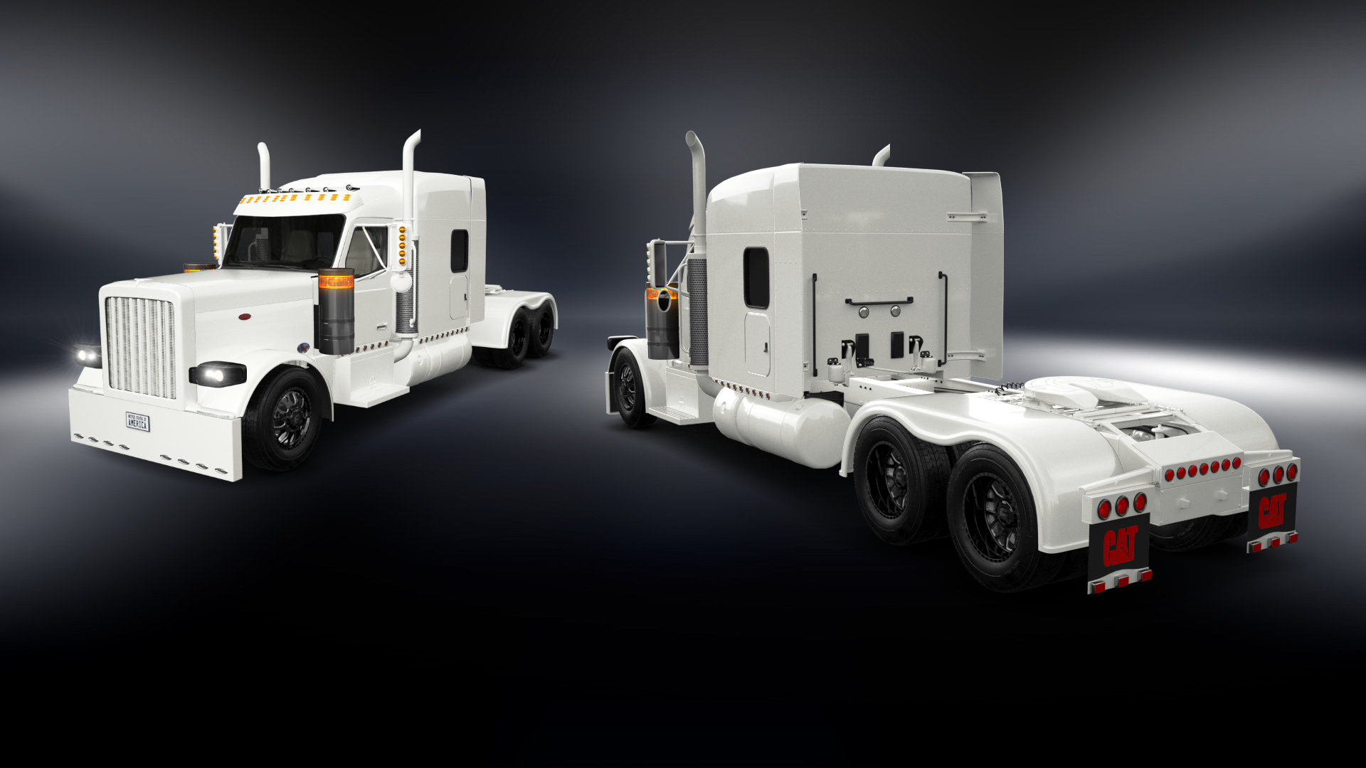 Kenworth W900 Sleeper Cab Truck 2015