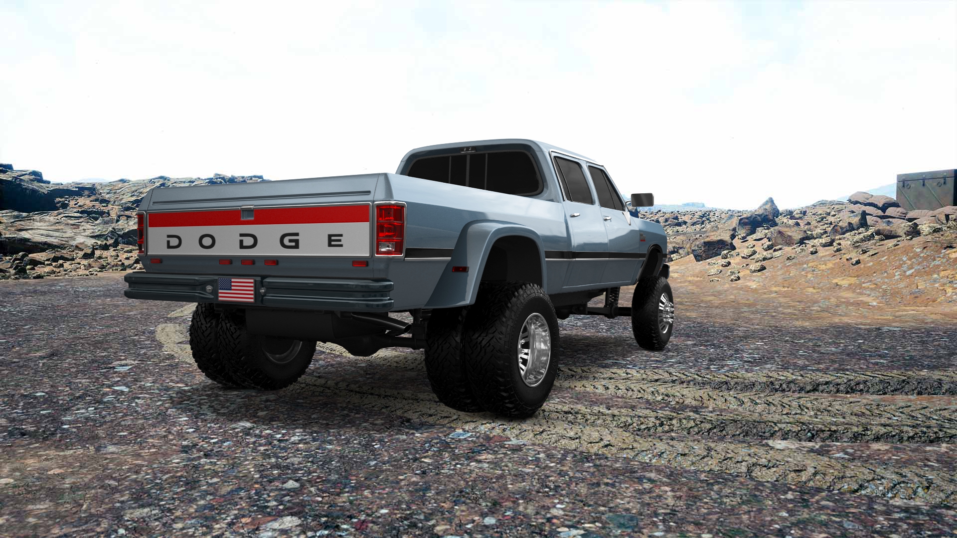 Dodge Ram 350 4 Door pickup truck 1991