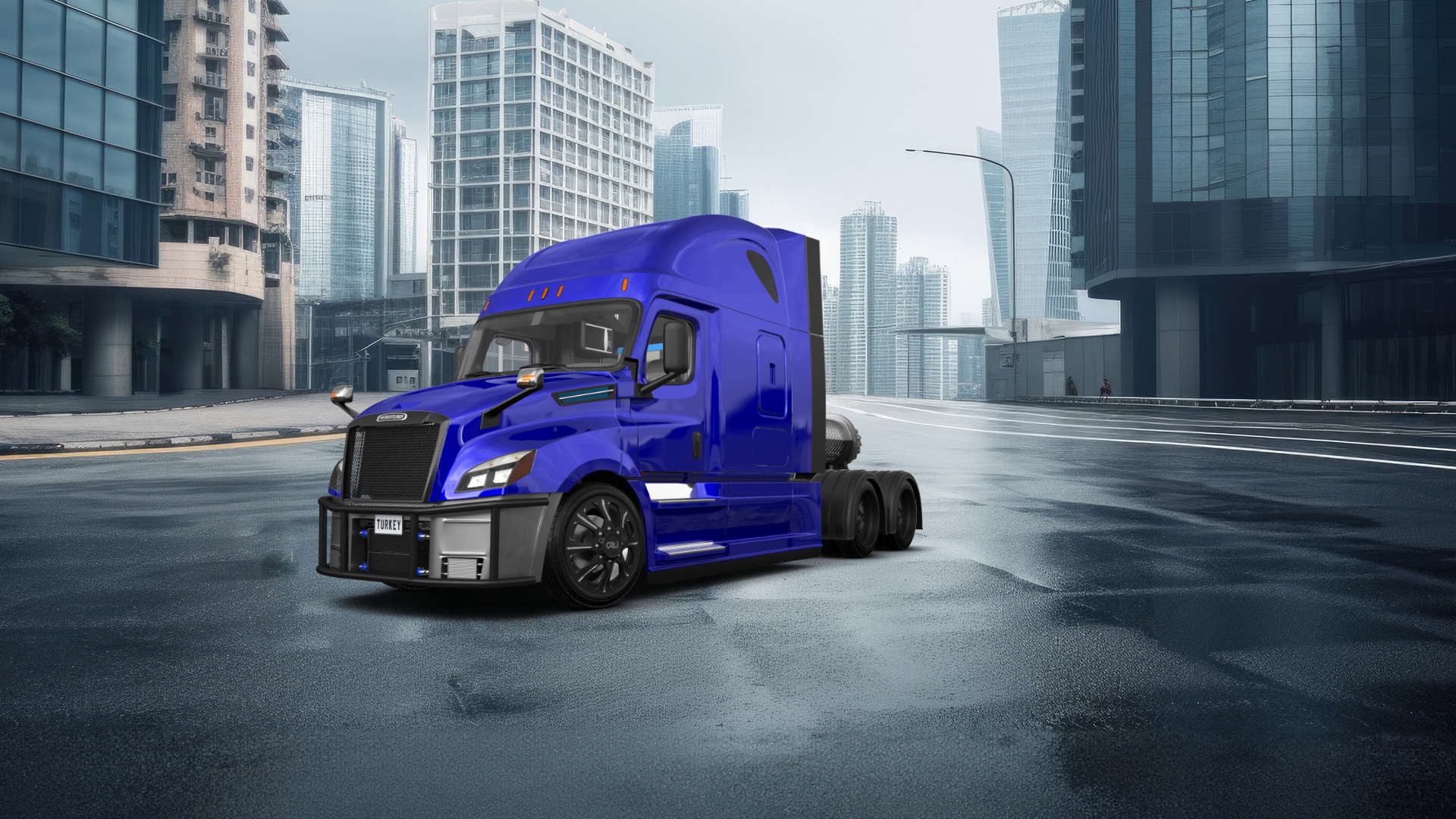 Freightliner Cascadia Sleeper Cab Truck 2018 tuning