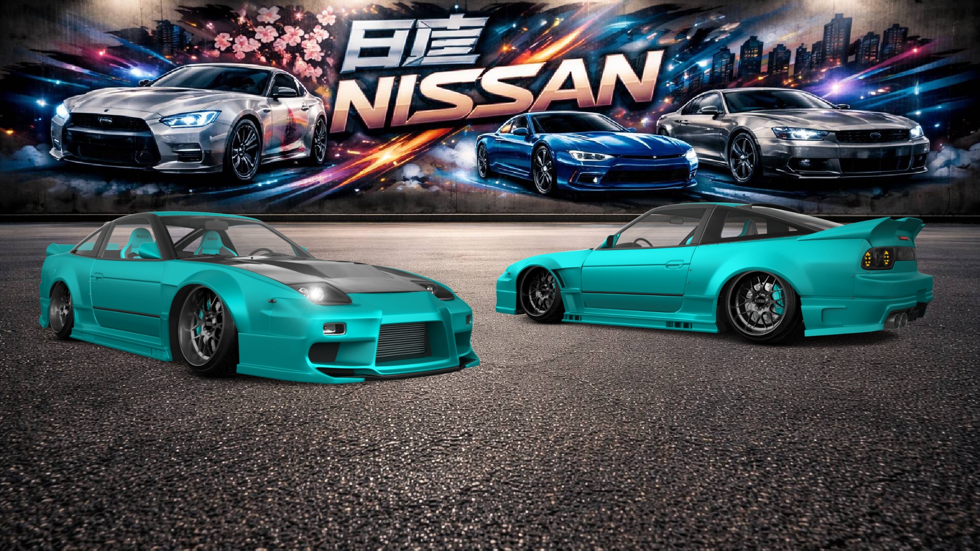 Nissan 240SX 3 Door Hatchback 1989