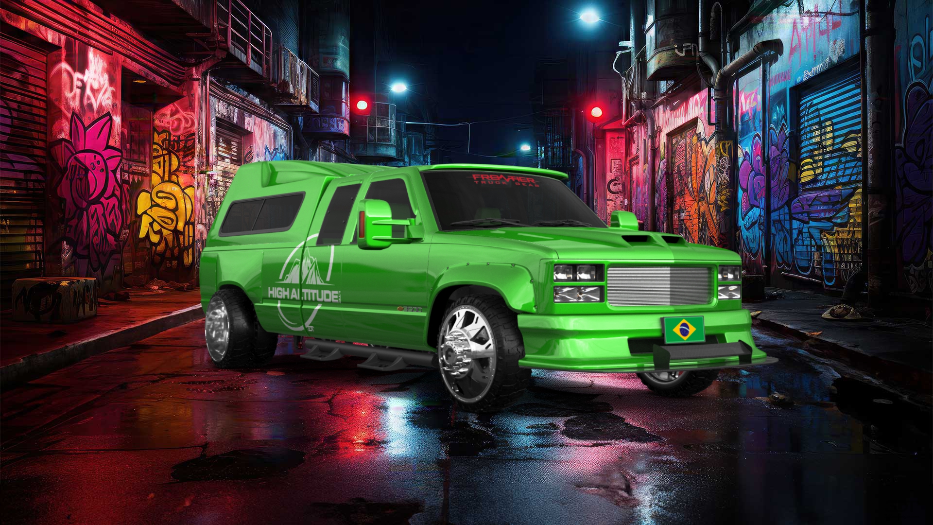 Chevrolet K3500 Extended Cab Pickup Truck 1988