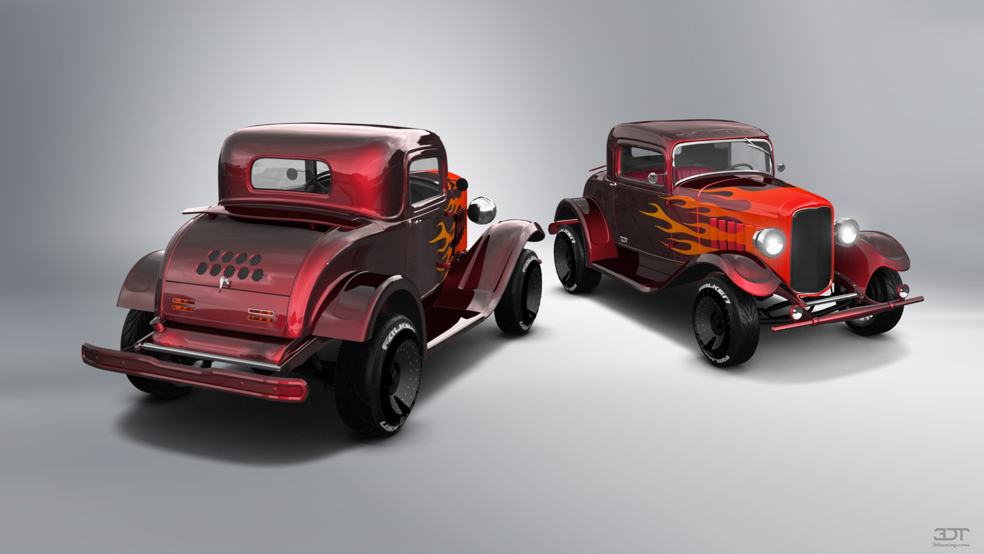 Ford Model B Deluxe 2 Door Coupe 1932 tuning