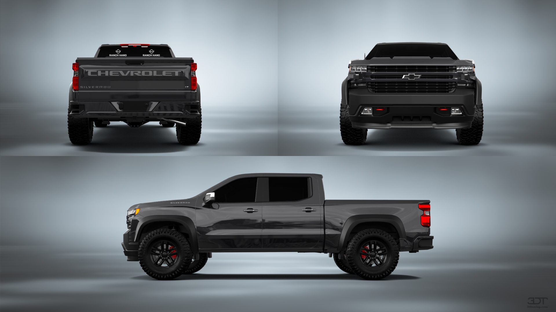Chevrolet Silverado 1500 4 Door pickup truck 2019 tuning