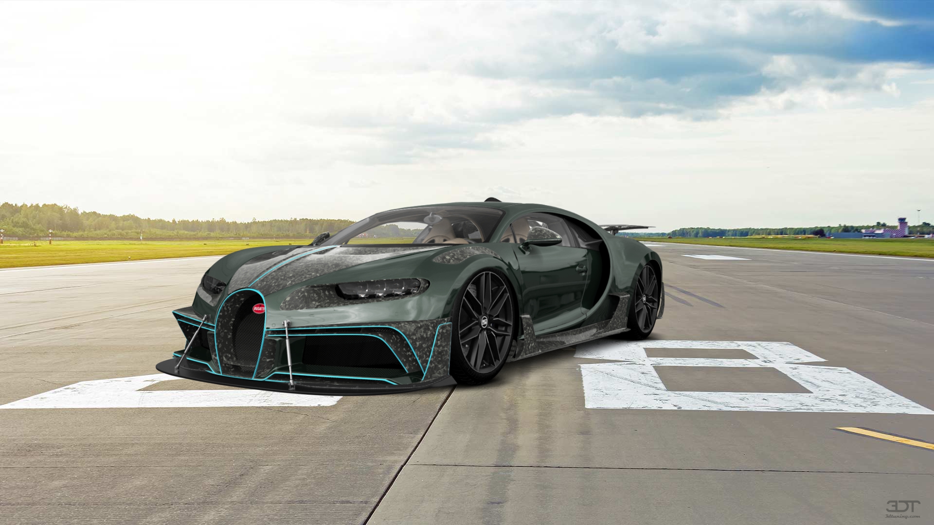 Bugatti Chiron 2 Door Coupe 2016 tuning