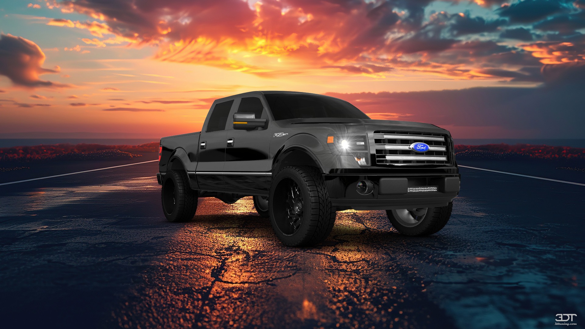 Ford F-150 Crew Cab 4 Door pickup truck 2013