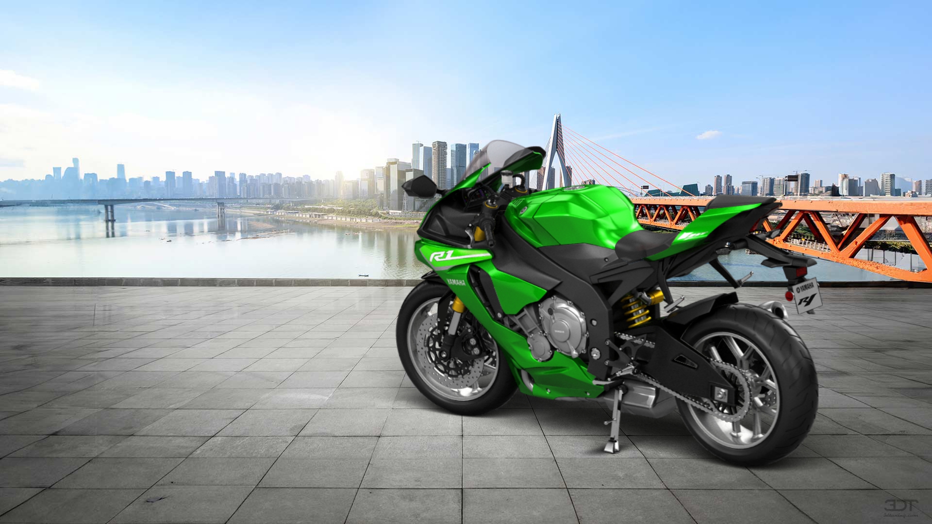 Yamaha YZF R1 Sport Bike 2015 tuning