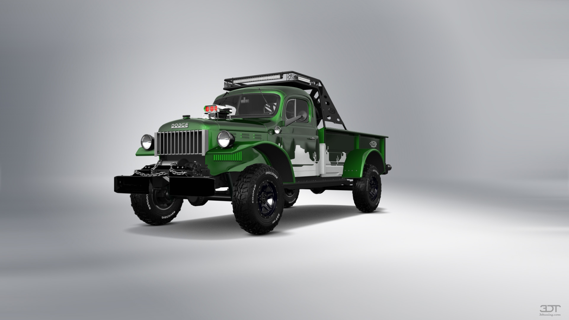 Dodge Power Wagon 2 Door pickup truck 1947 tuning