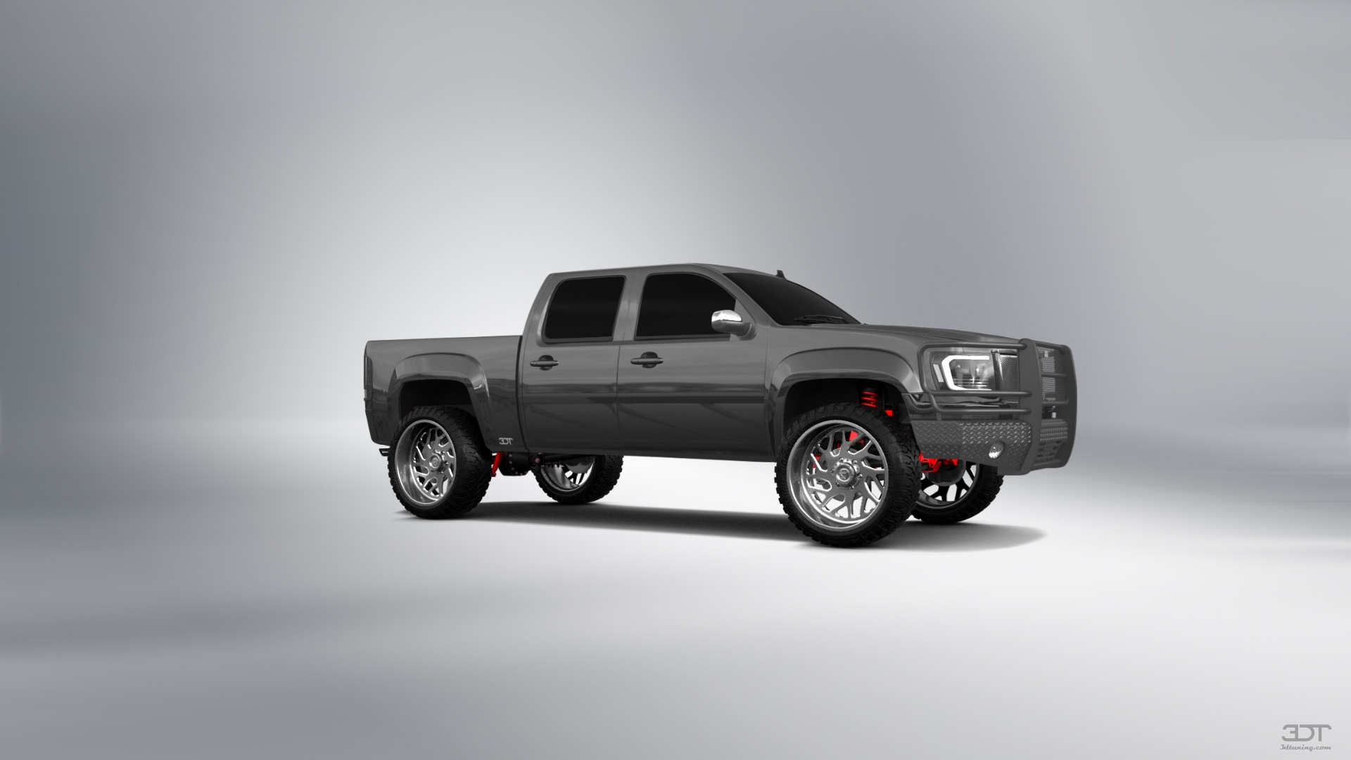 GMC Sierra 1500 Crew Cab 5.8 ft box 4 Door pickup truck 2007 tuning