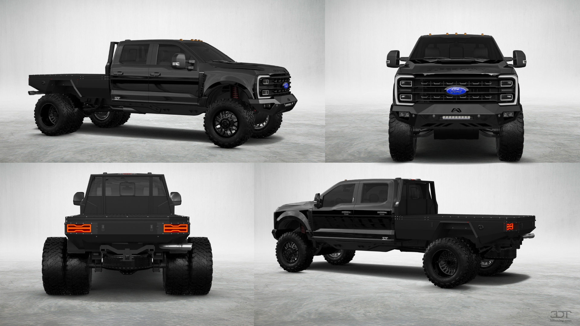 Ford F-350 DRW Crew Cab 4 Door pickup truck 2023 tuning
