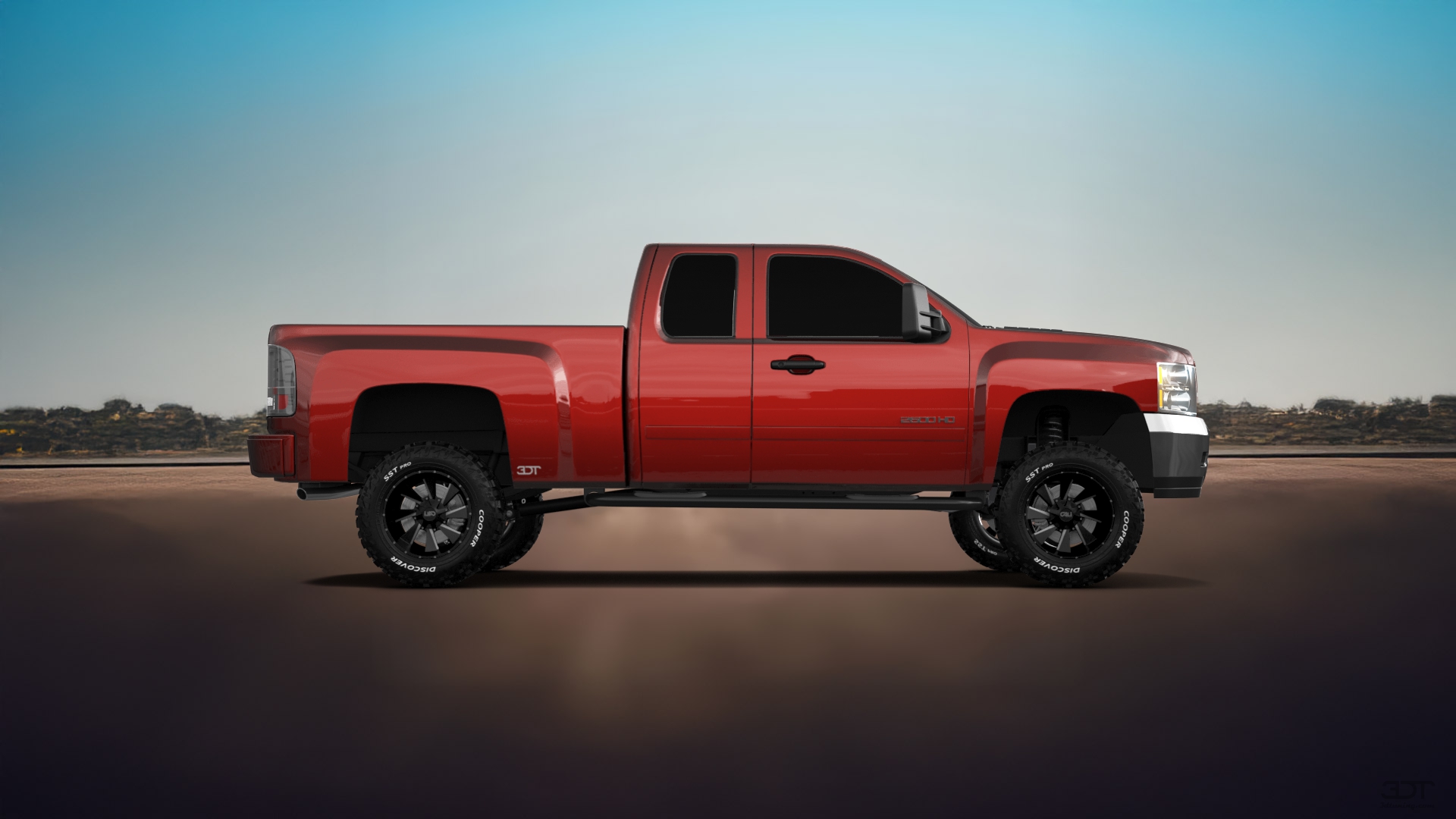Chevrolet Silverado 2500 HD Extended Cab Pickup Truck 2007