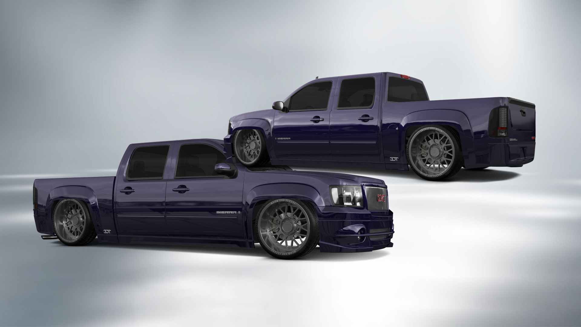 GMC Sierra 1500 Crew Cab 5.8 ft box 4 Door pickup truck 2007