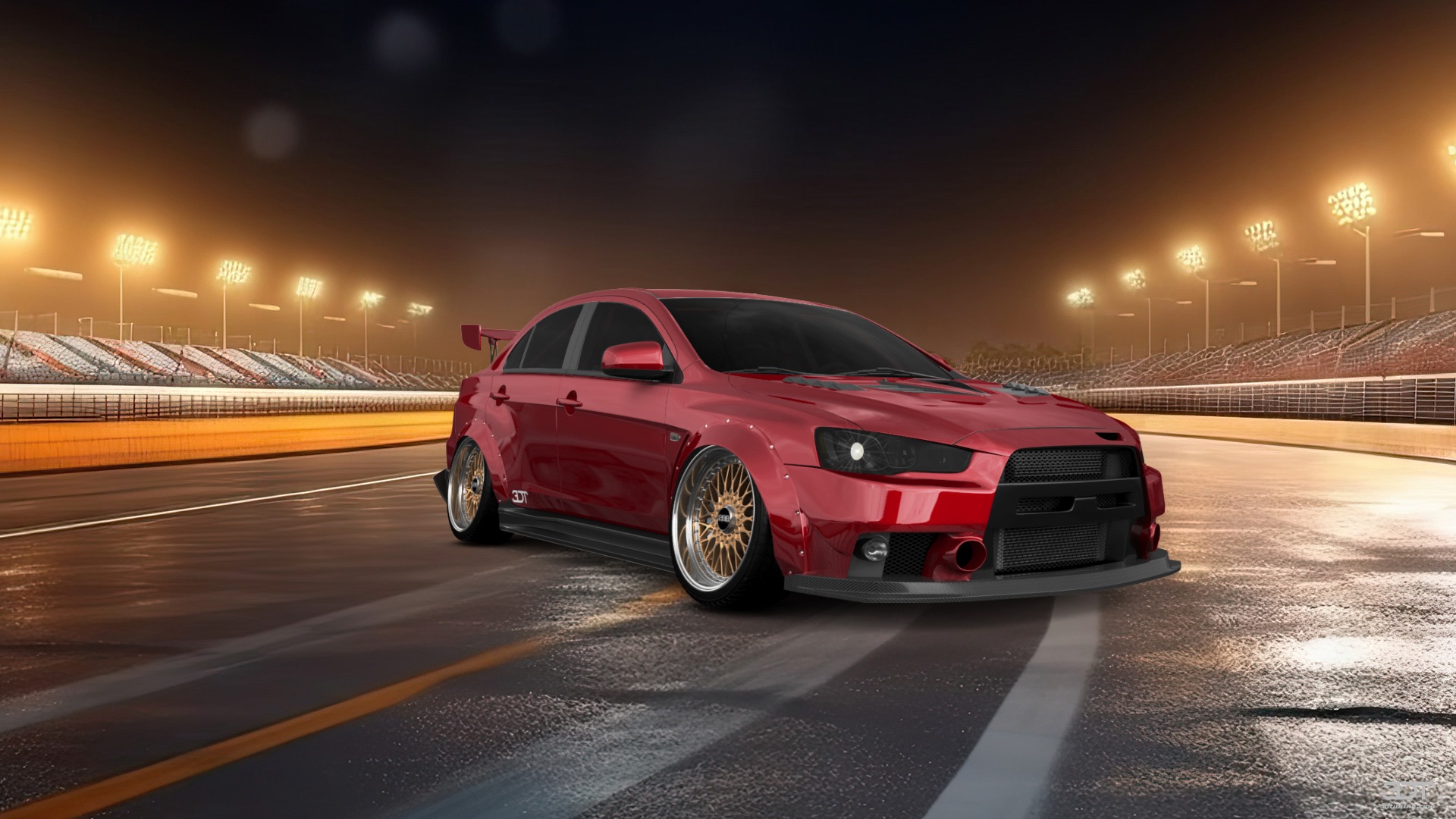 Mitsubishi Lancer Evolution X Sedan 2008