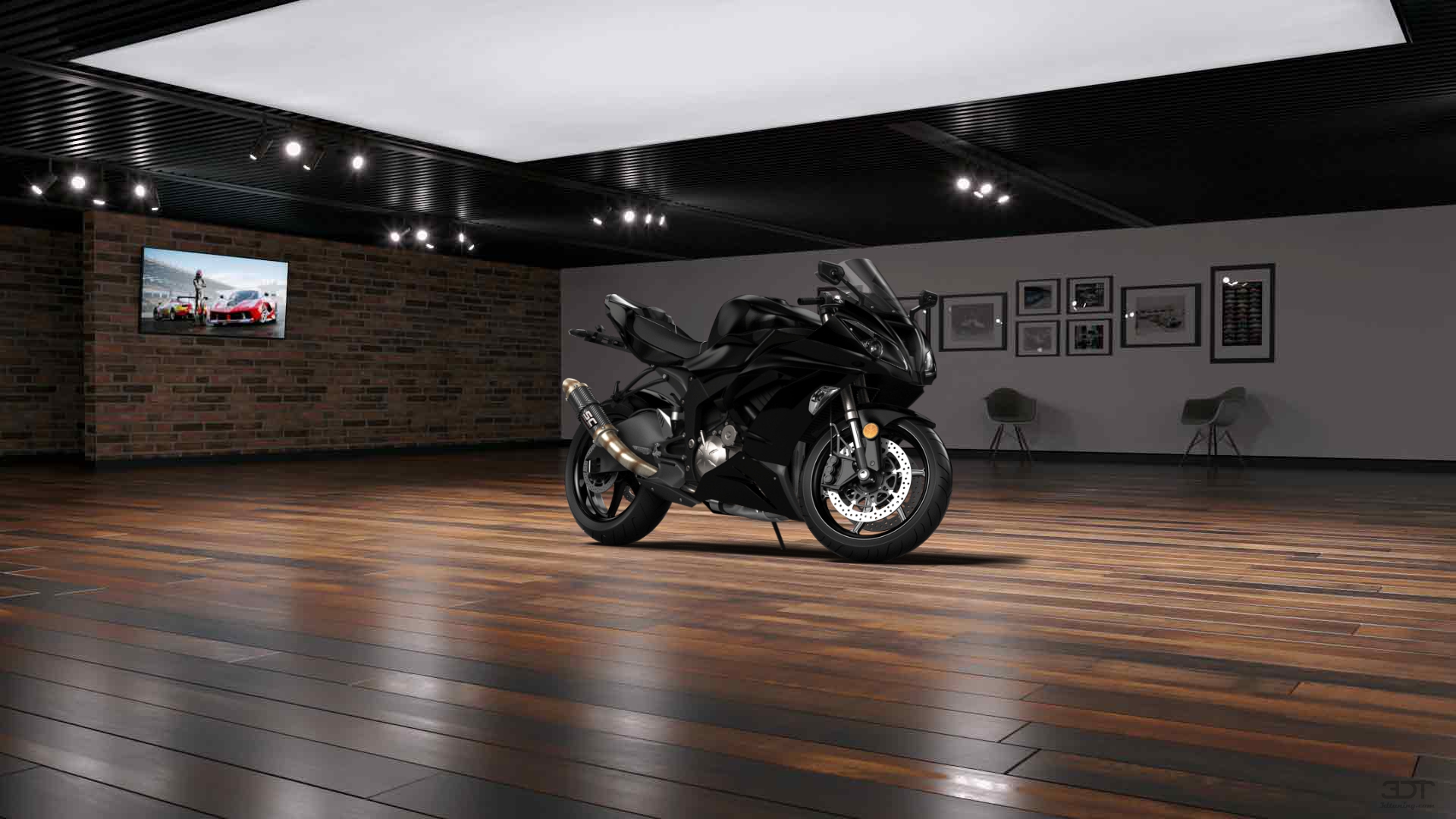 Kawasaki Ninja ZX 6R Sport Bike 2015 tuning