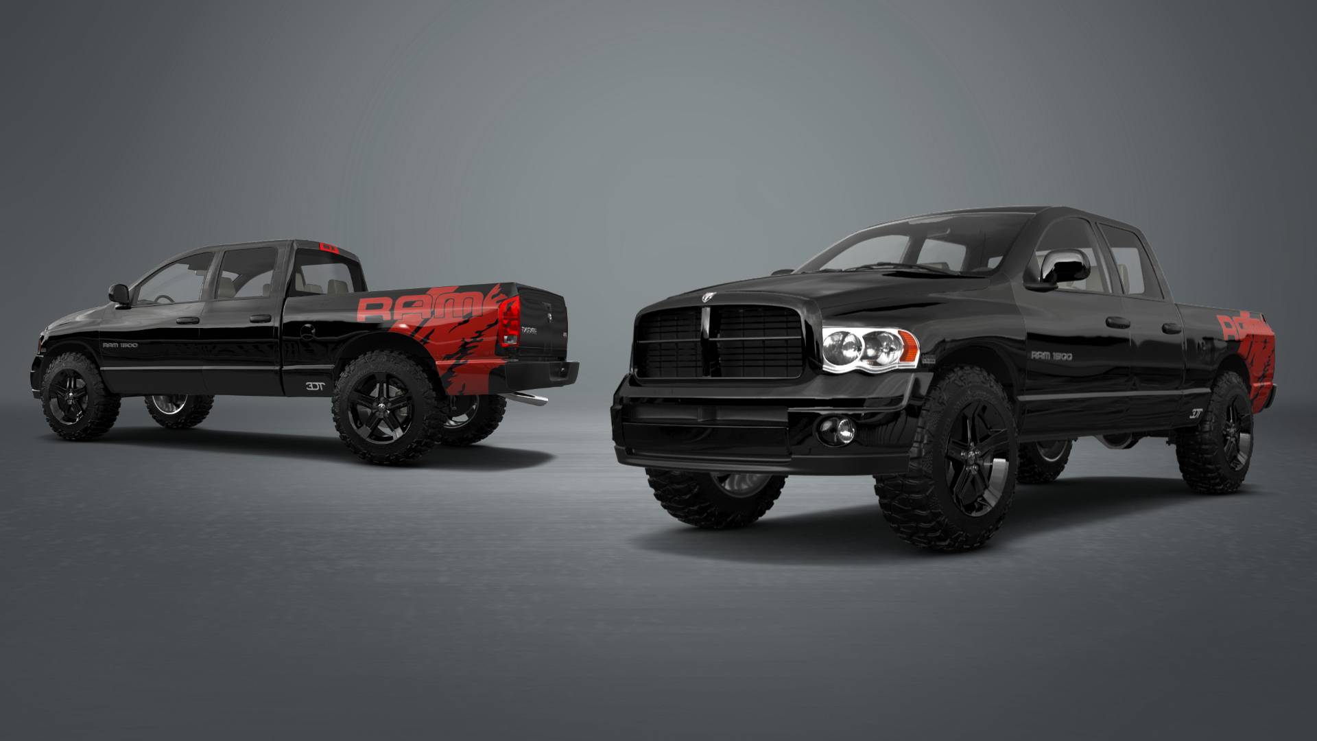 Dodge Ram 1500 6.4 ft box 4 Door pickup truck 2002 Images