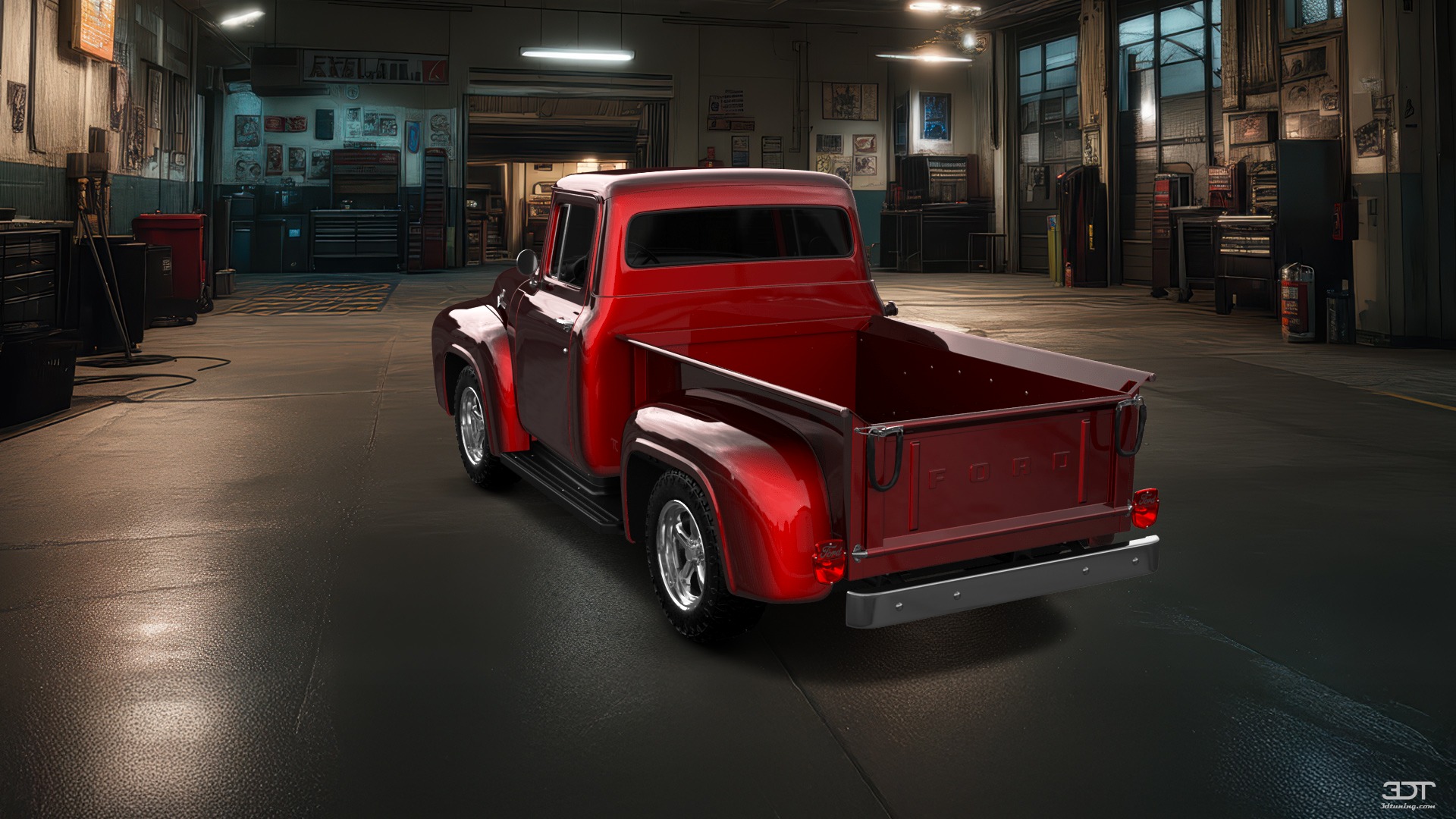 Ford F-100 2 Door truck 1956 Images