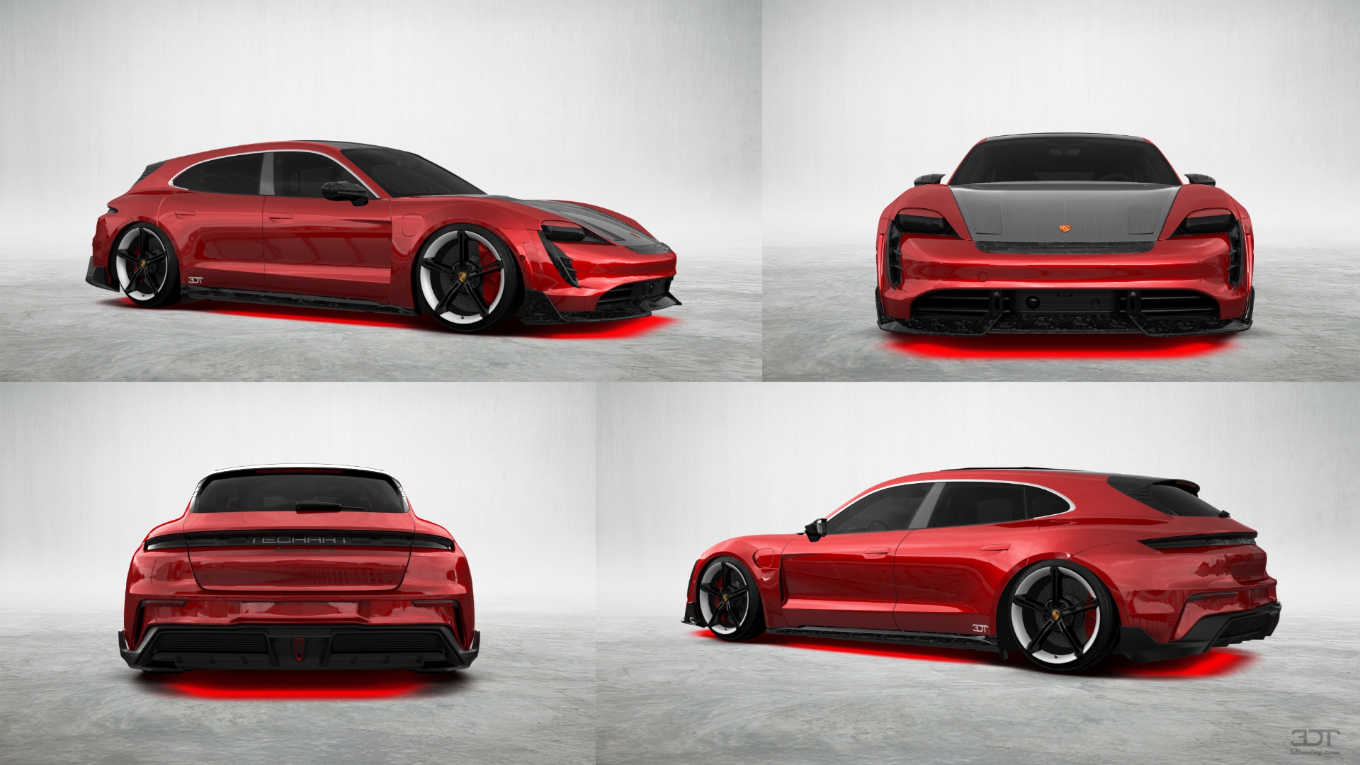 Porsche Taycan Sport Turismo Shooting Brake 2019 tuning