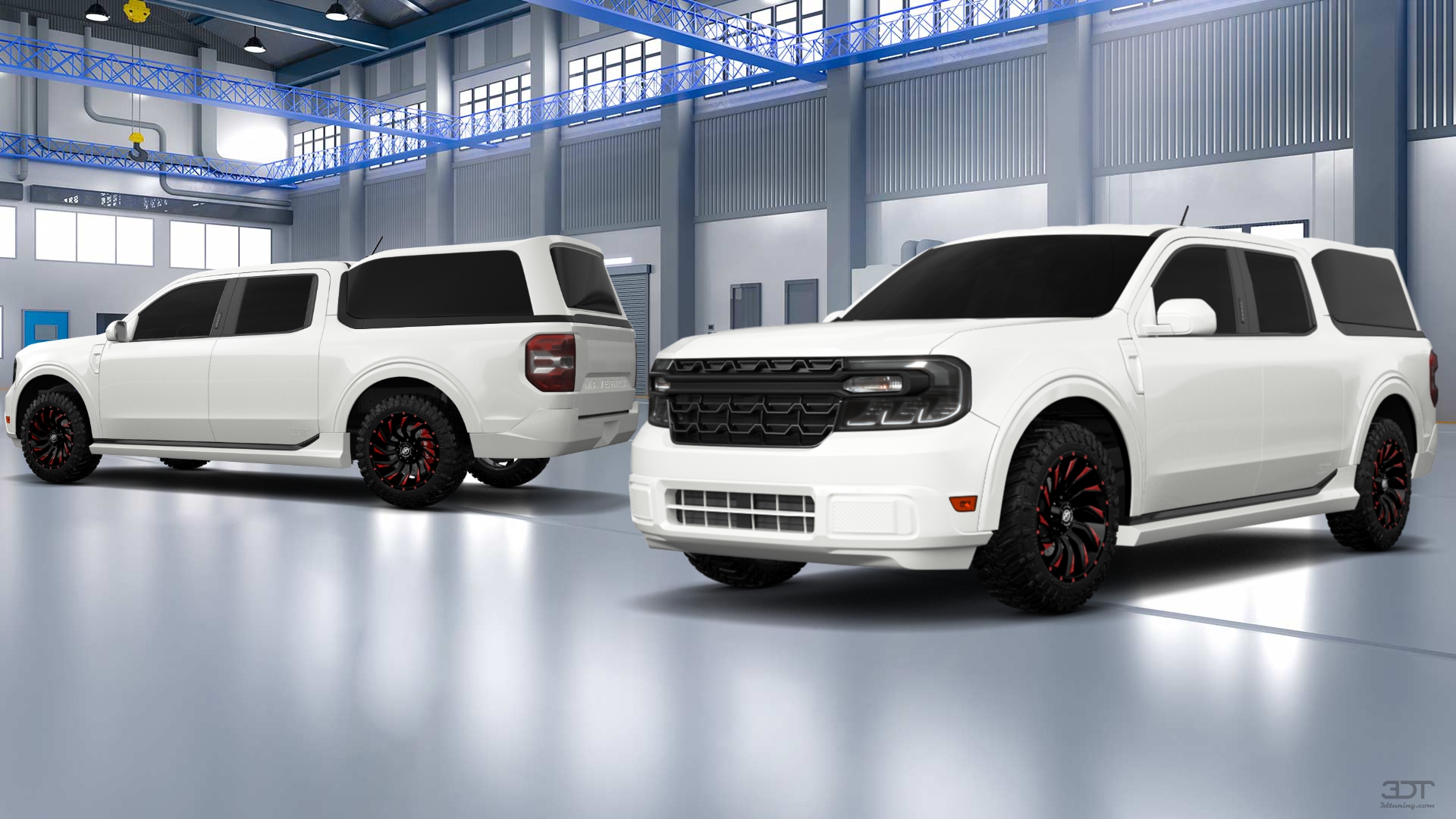 Ford Maverick 4 Door pickup truck 2022 tuning