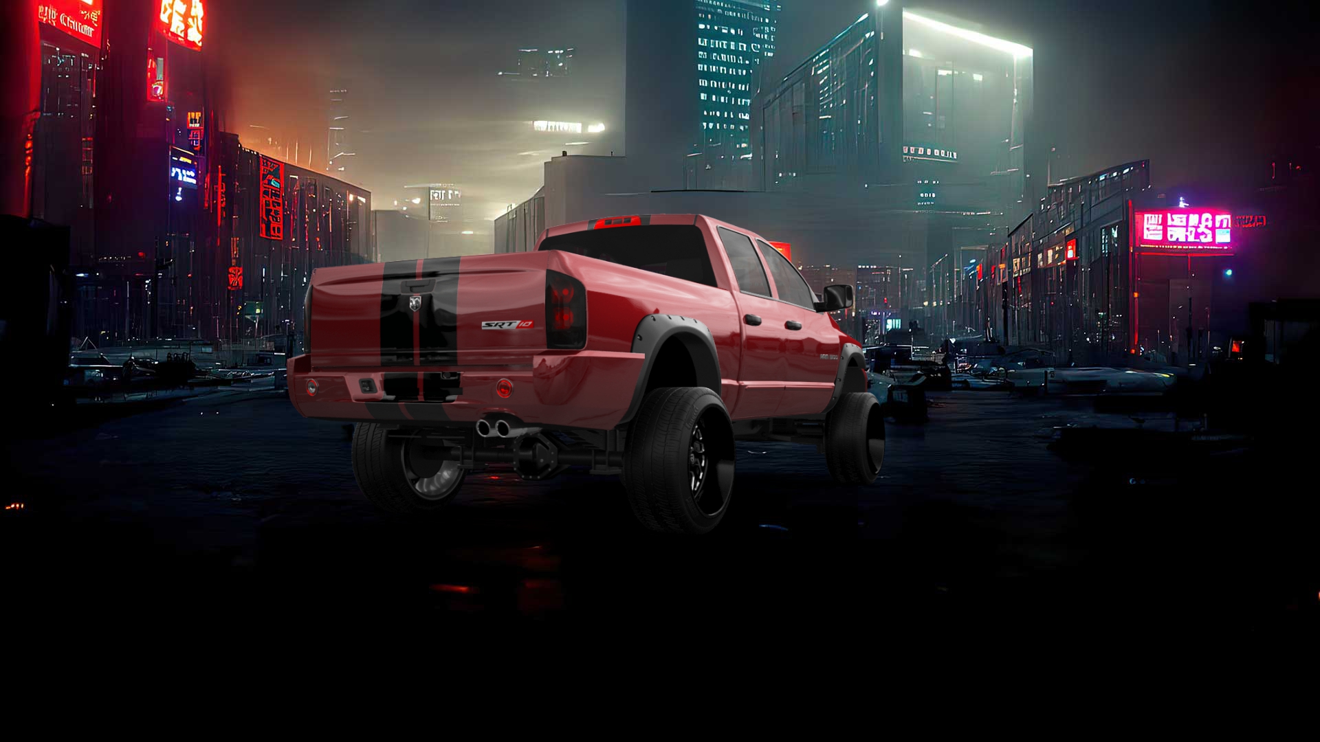 Dodge Ram 1500 Quad-Cab 4 Door pickup truck 2006 tuning