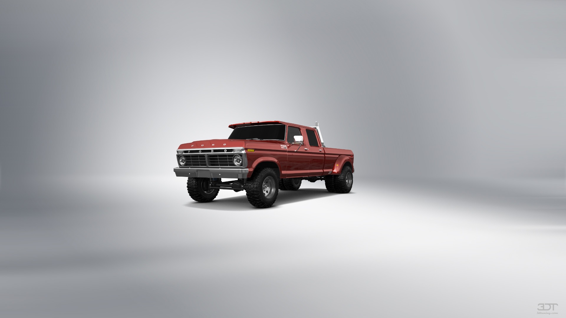 Ford F-350 Dually 4 Door pickup truck 1973 tuning