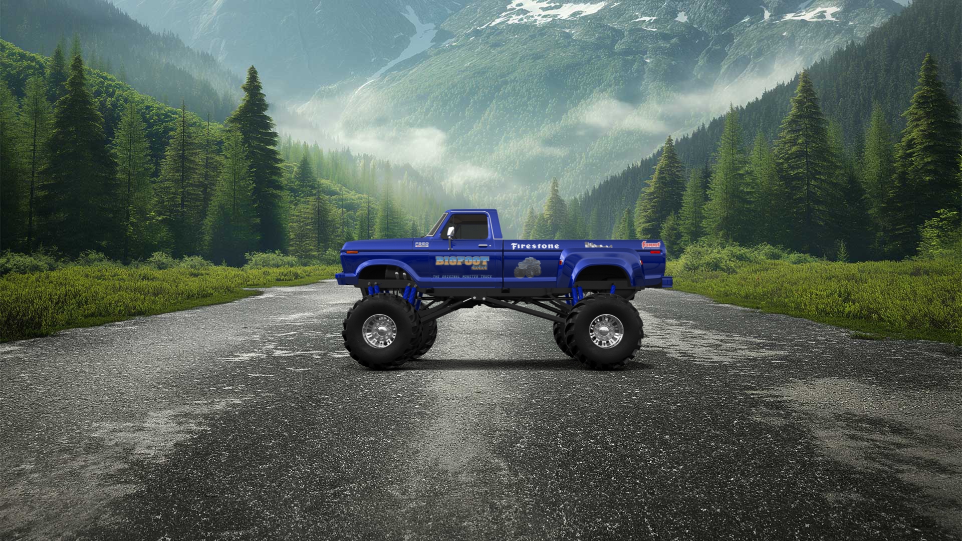 Ford F-350 Dually 2 Door pickup truck 1974 tuning