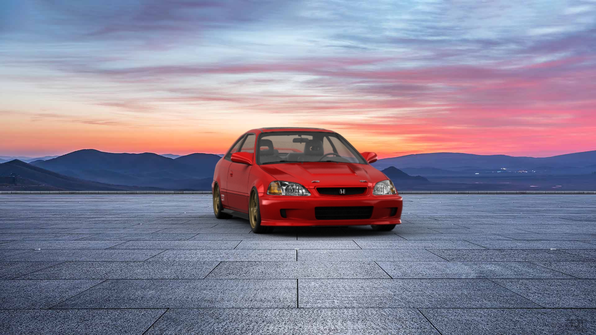 Honda Civic Si Coupe 1999 tuning