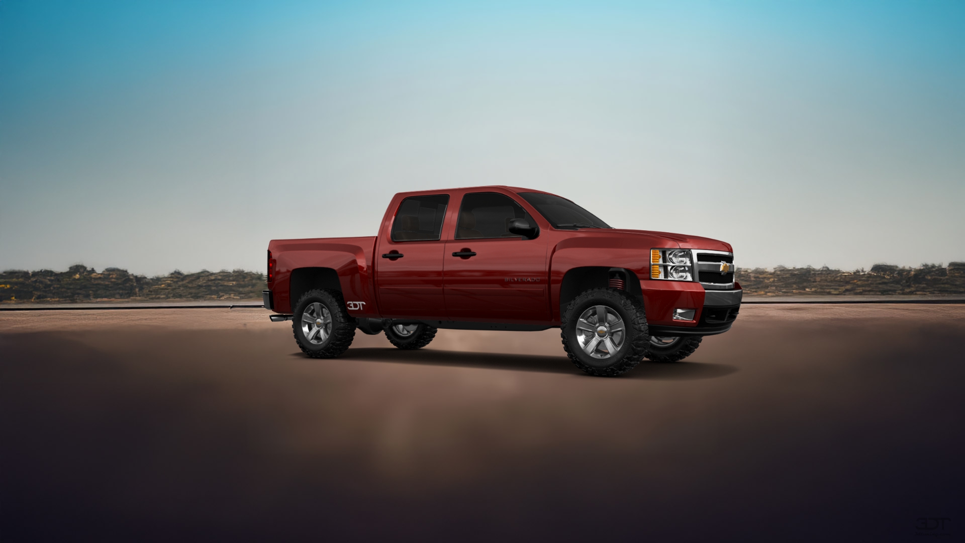 Chevrolet Silverado 1500 Crew Cab 4 Door pickup truck 2007 tuning
