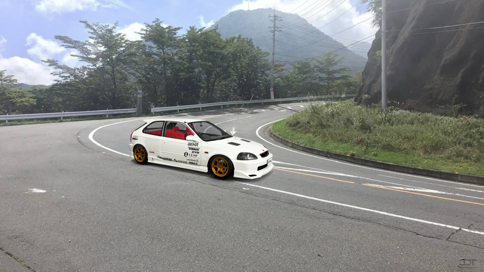 Honda Civic 3 Door Hatchback 1997 tuning