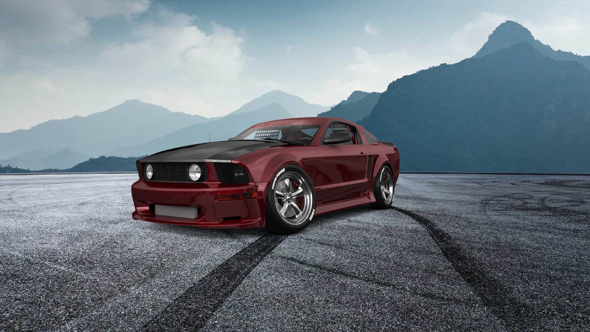 Ford Mustang 2 Door Coupe 2006 tuning