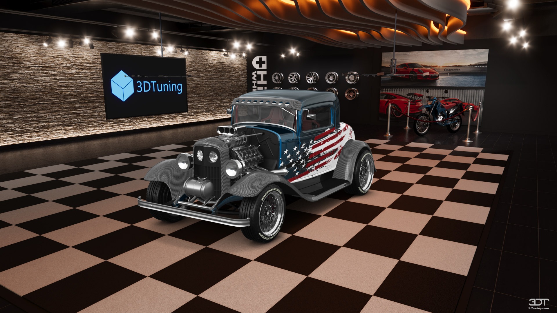 Ford Model B Deluxe 2 Door Coupe 1932