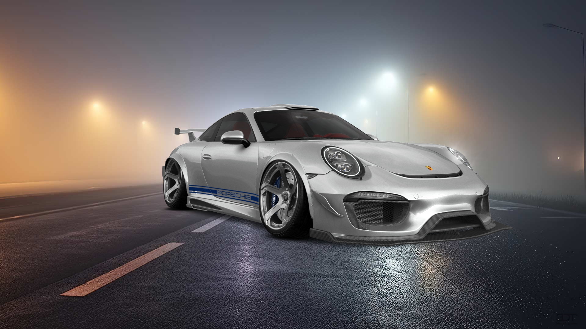 Porsche 911 Carrera 2 Door Coupe 2011 tuning