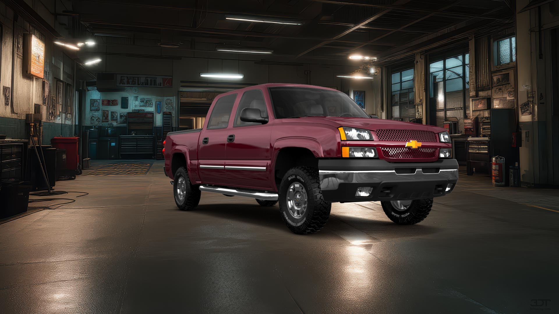 Chevrolet Silverado 1500 Crew Cab 5.8ft box 4 Door Truck 2003 tuning