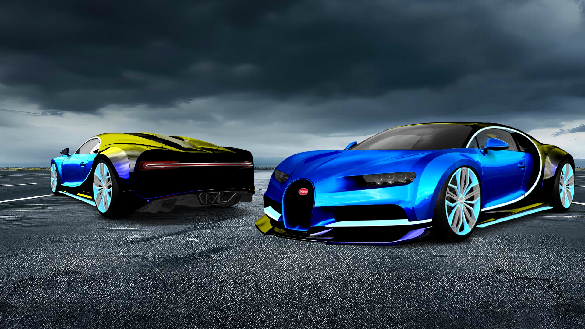 Bugatti Chiron 2 Door Coupe 2016 이미지