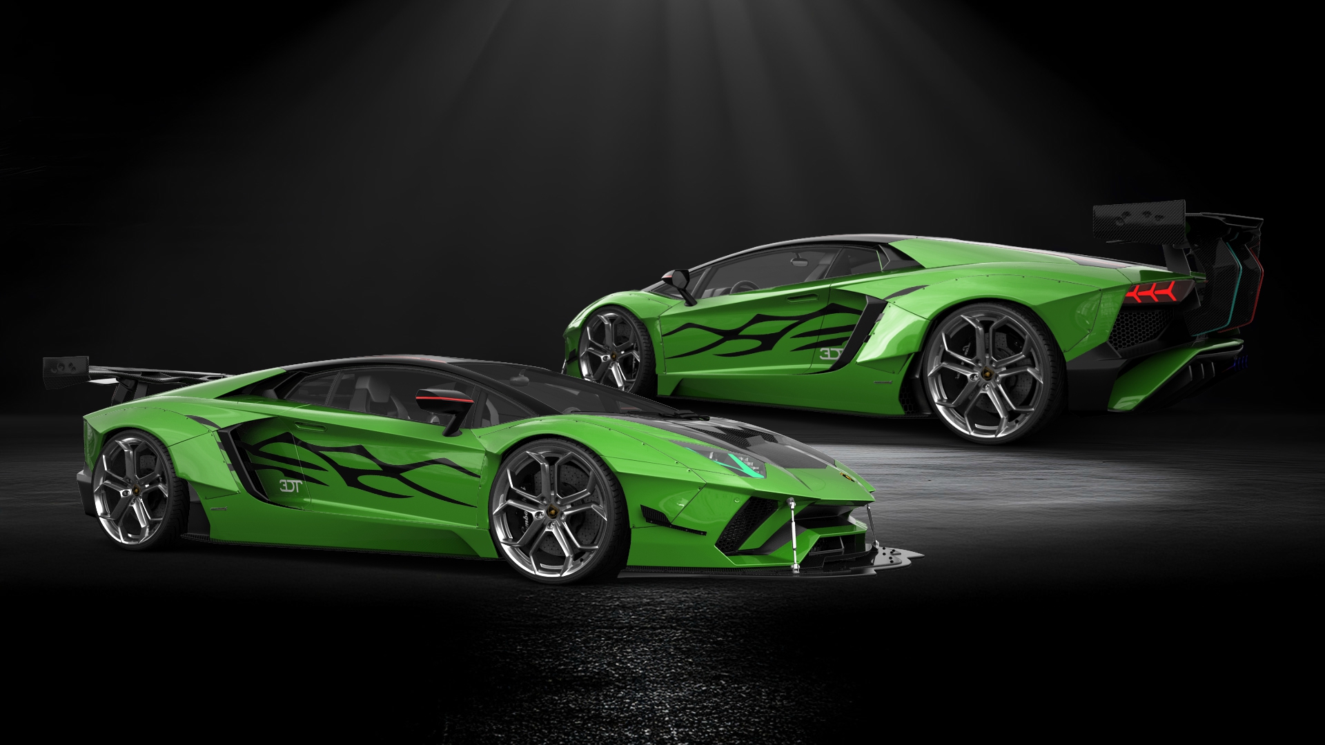 Lamborghini Aventador 2 Door Coupe 2012 tuning