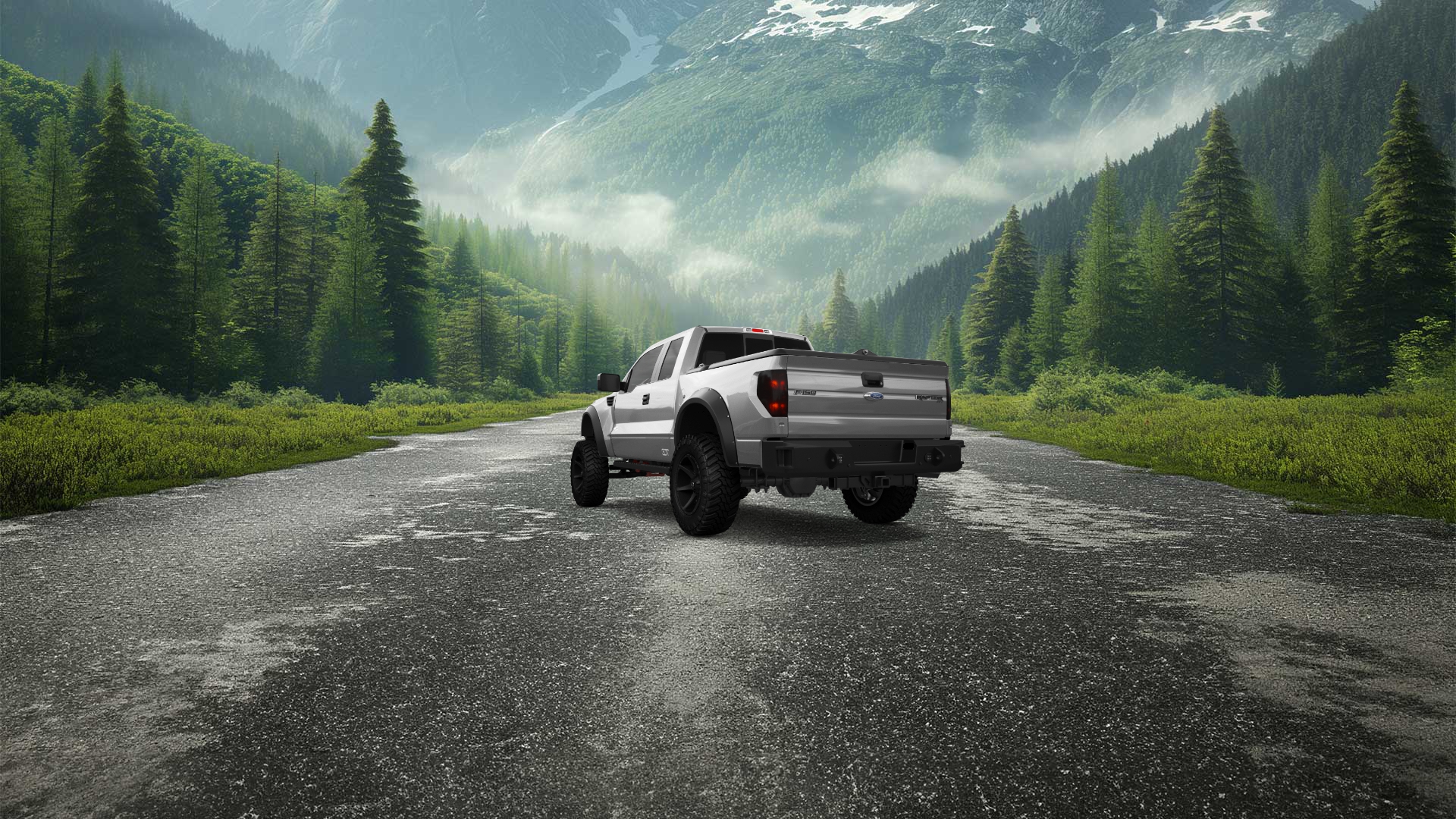 Ford F-150 SVT Raptor 2 Door pickup truck 2010