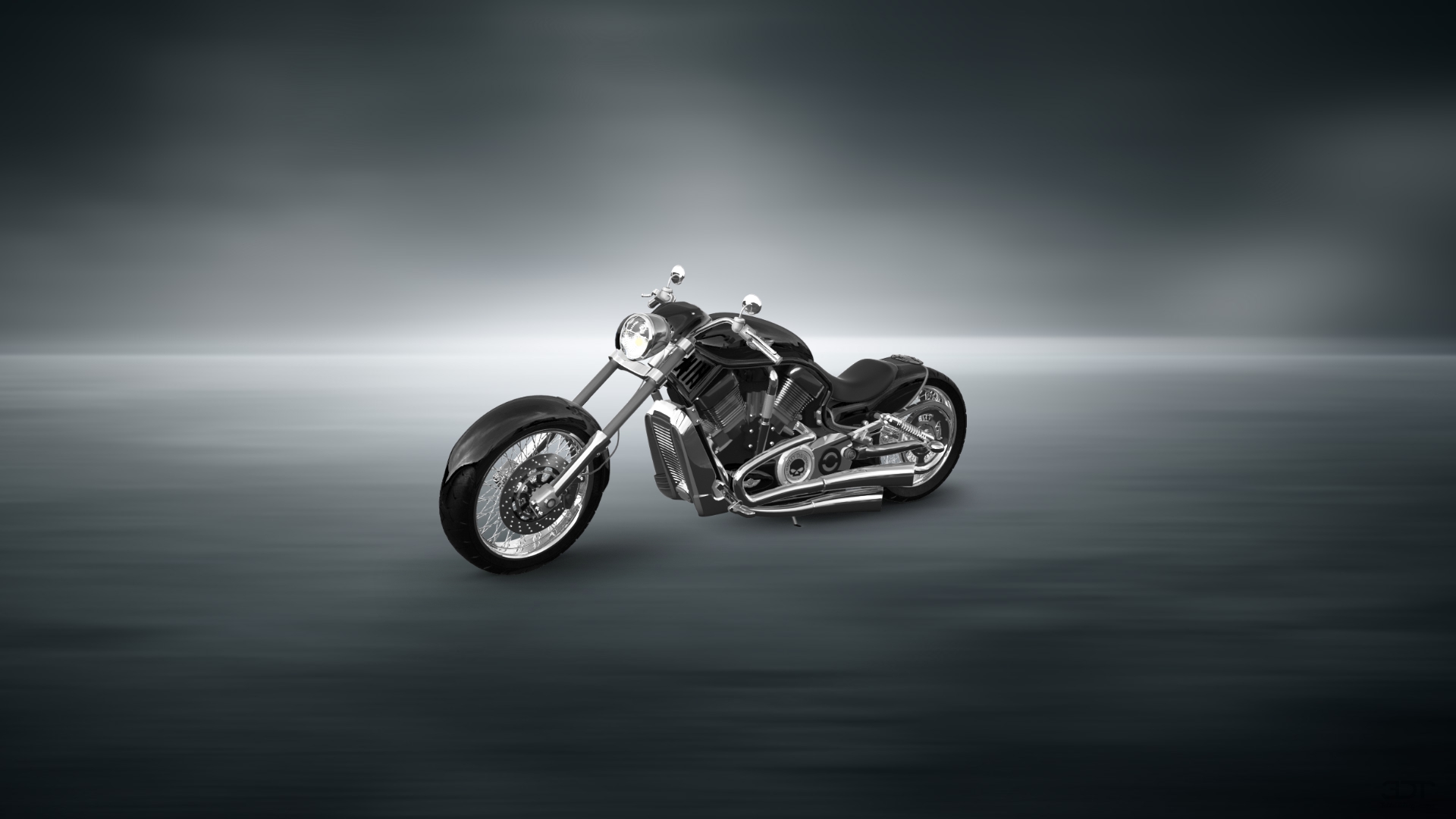 Harley-Davidson Custom Chopper Cruiser 2011