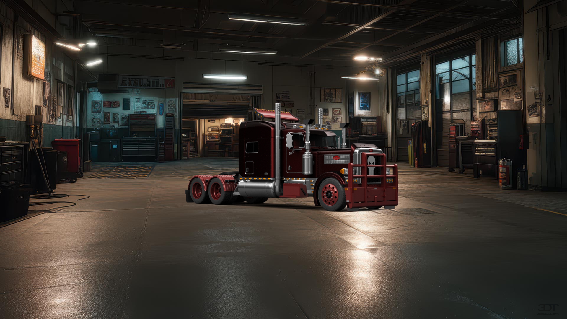Peterbilt 359 Truck 1987 tuning