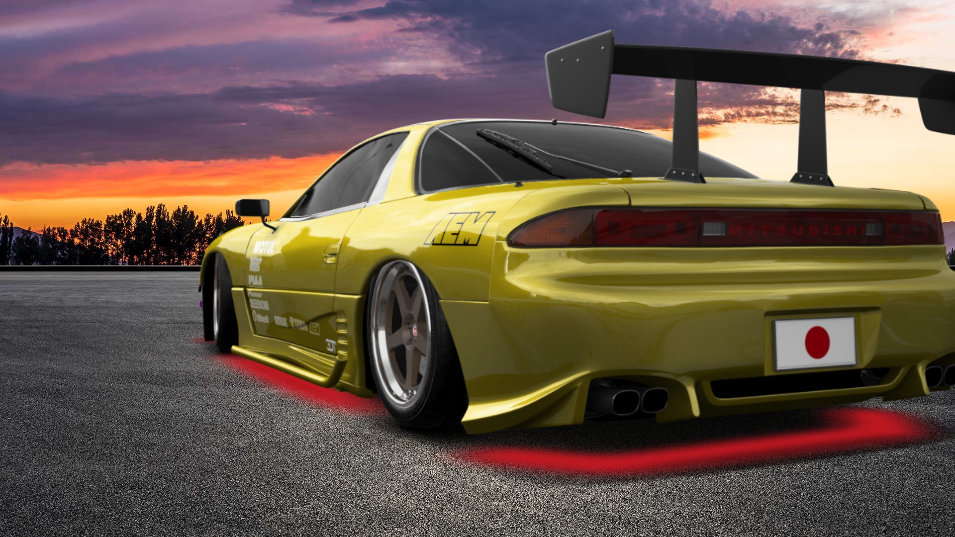 Mitsubishi 3000GT 2 Door Coupe 1991