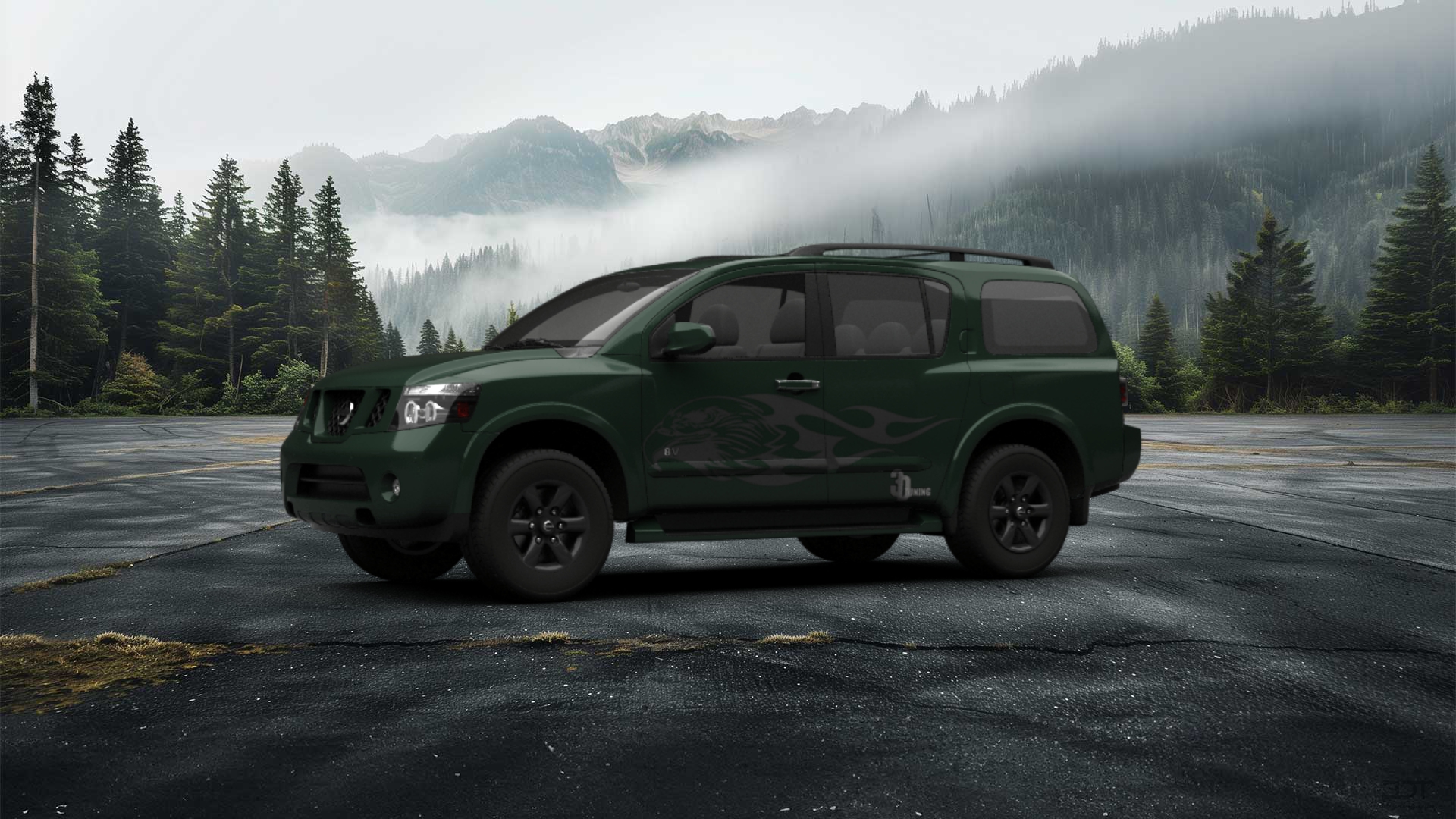 Nissan Armada SUV 2008 tuning