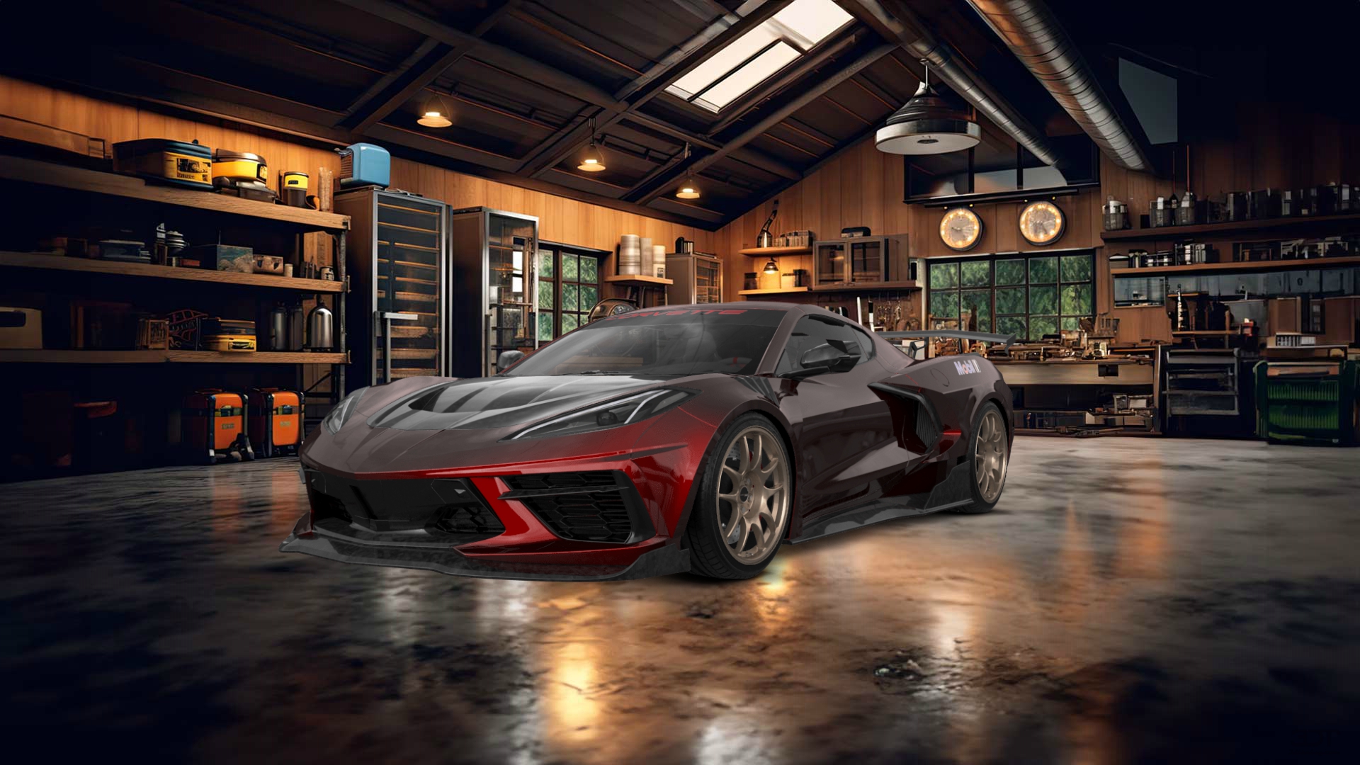 Chevrolet Corvette 2 door targa top 2020