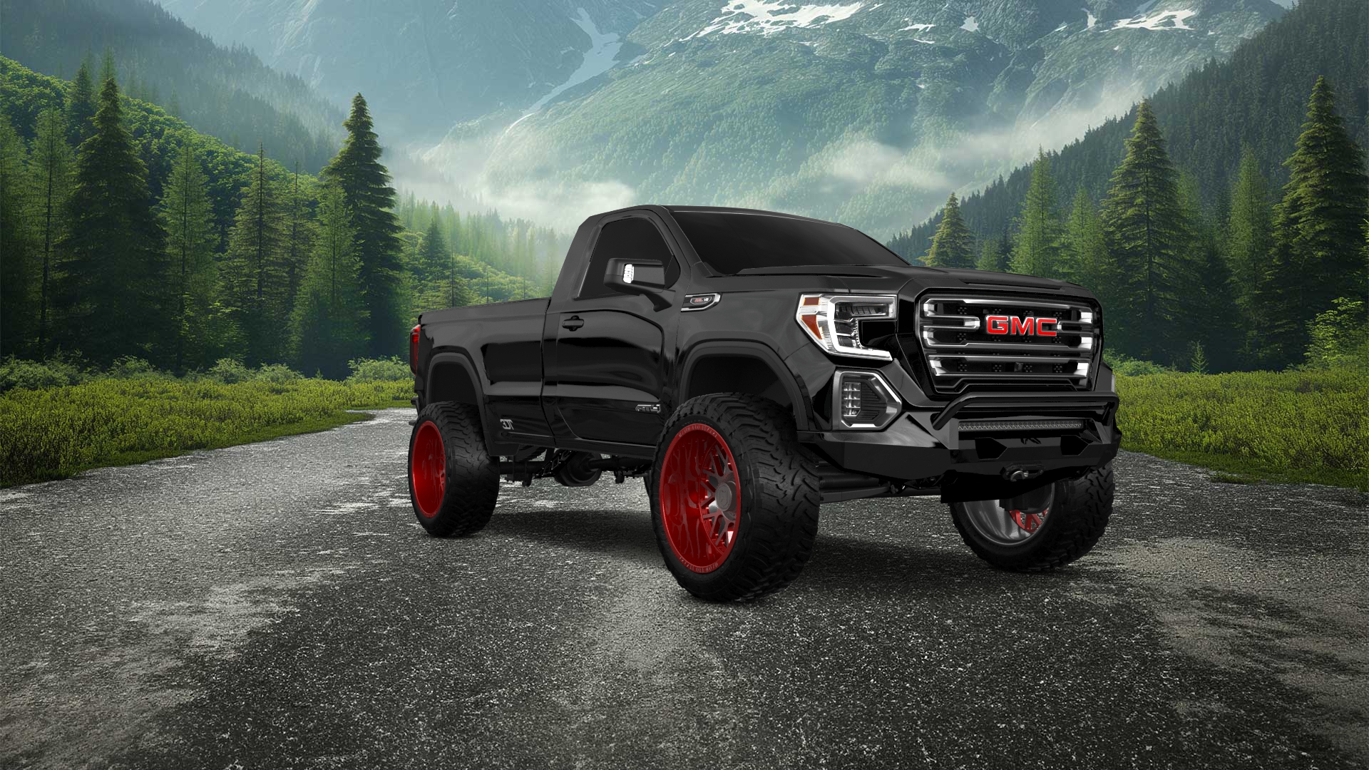 GMC Sierra 1500 Regular Cab 2 Door pickup truck 2020 tuning