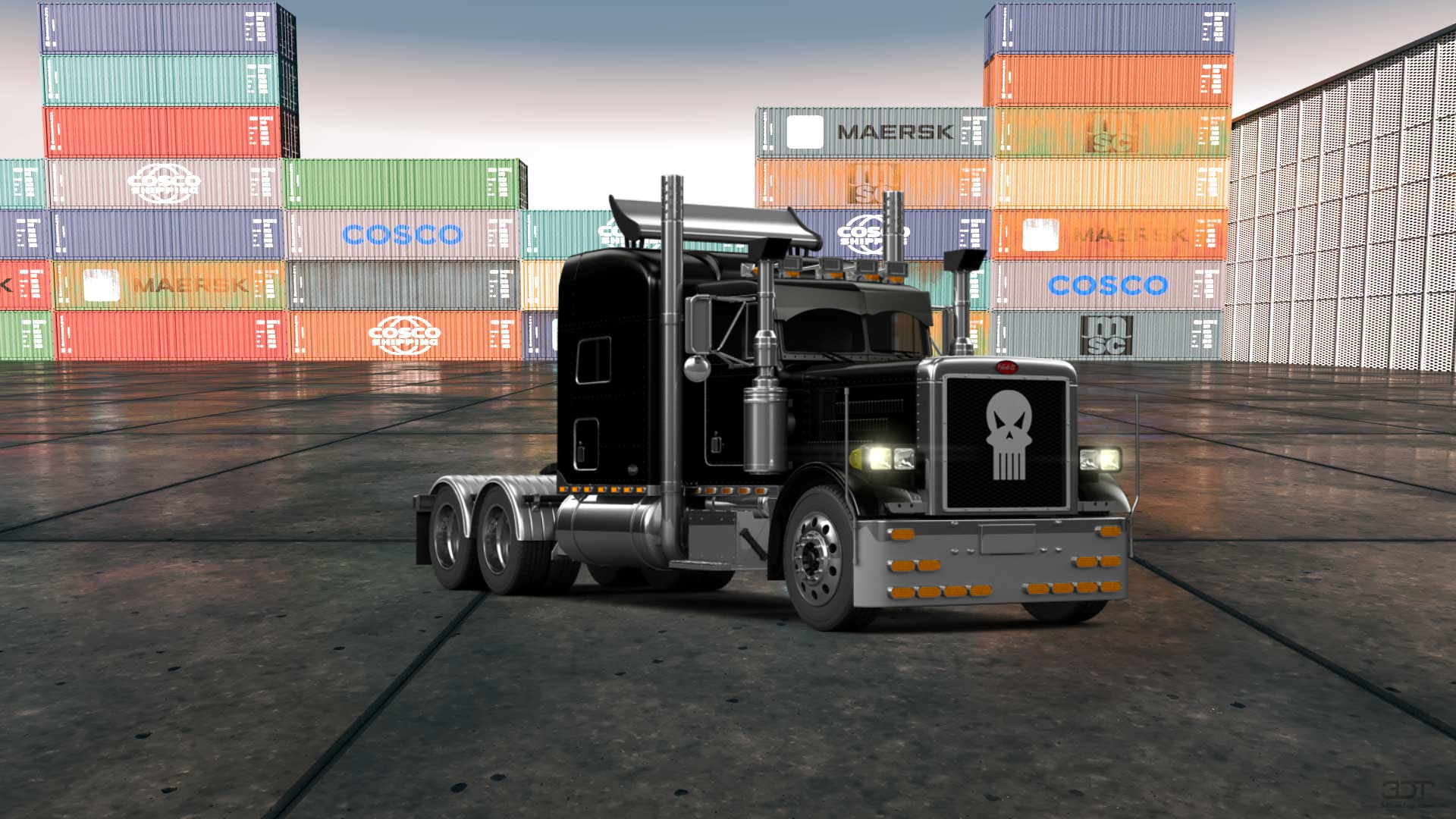 Peterbilt 359 Truck 1987