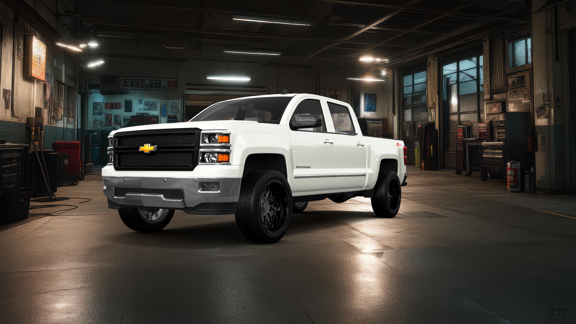 Chevrolet Silverado 1500 4 Door pickup truck 2014 tuning