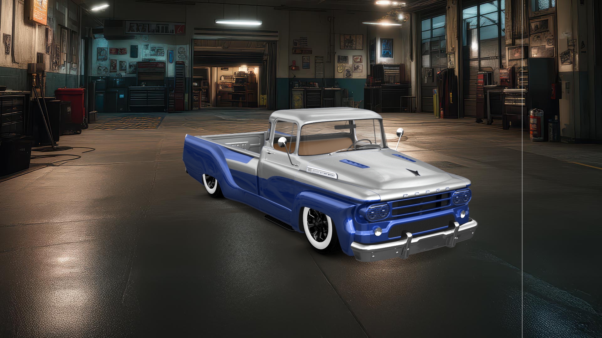 Dodge C series 2 Door pickup truck 1958 tuning