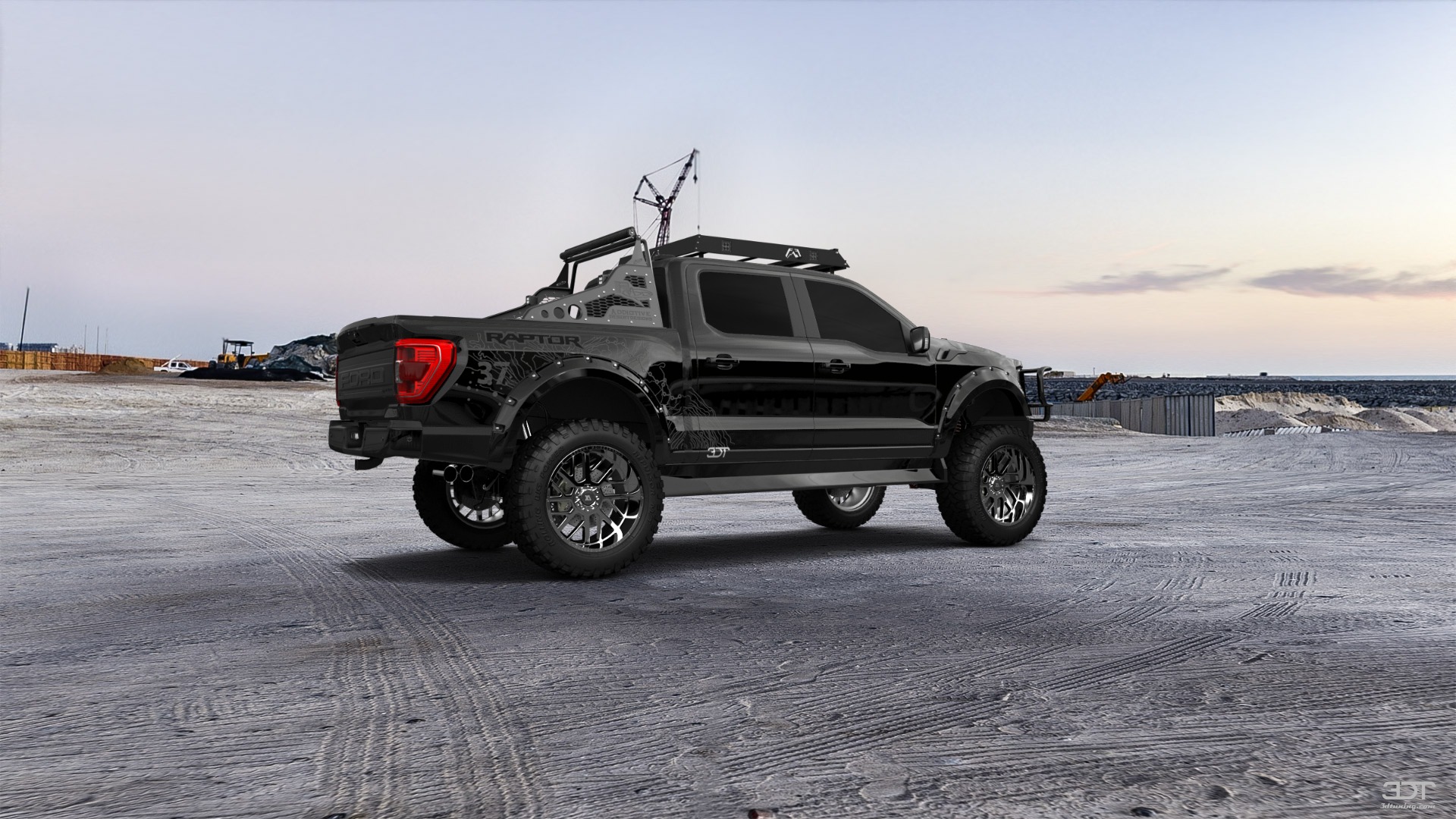 Ford F-150 Raptor 4 Door pickup truck 2021