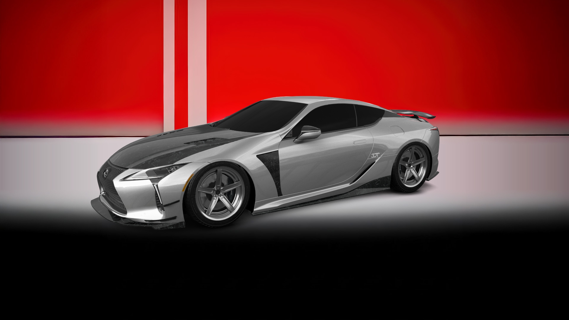 Lexus LC500 2 door fastback coupe 2017 tuning